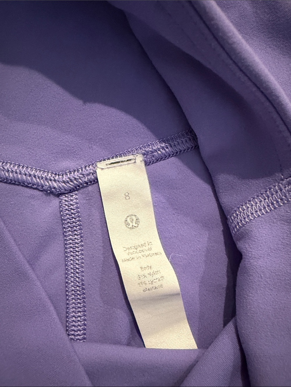 lululemon athletica align Lavender High-Rise Bike Shorts - Picture 2 of 3
